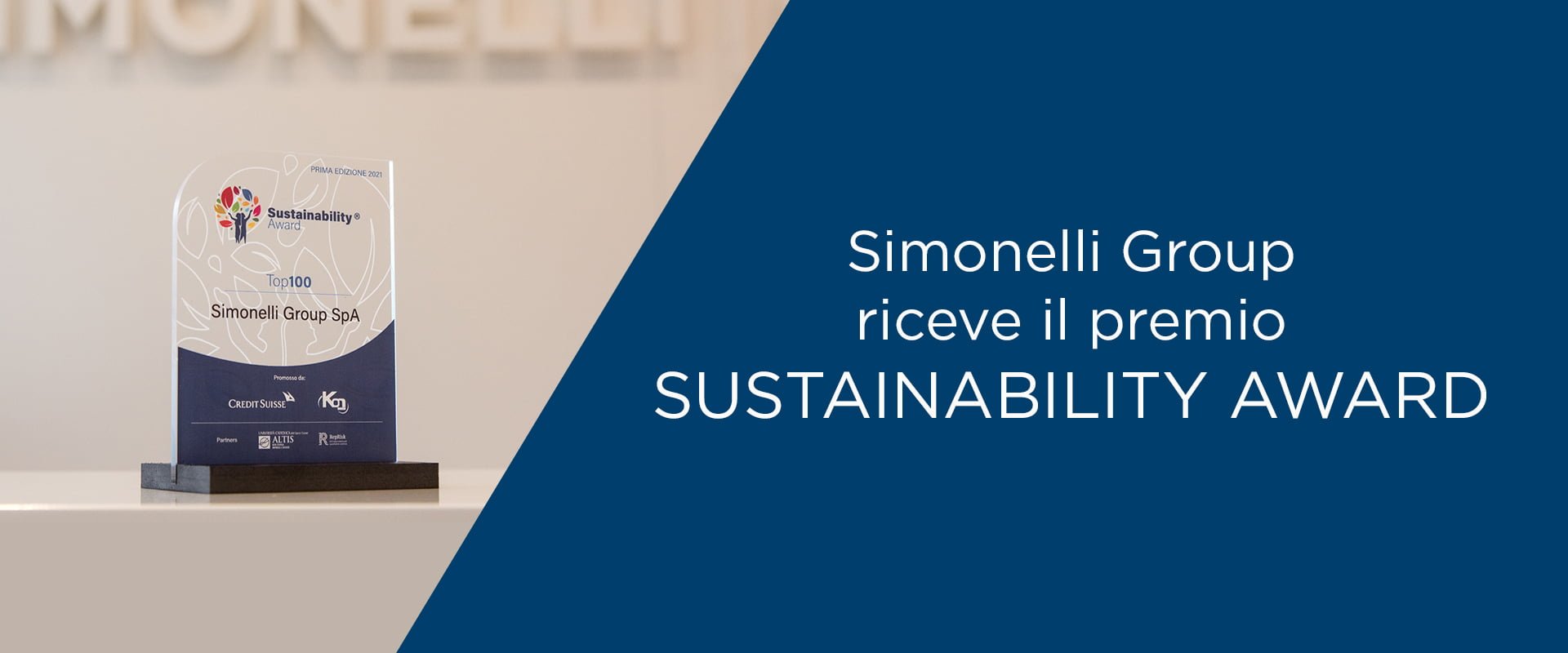 sustainability award simonelli