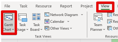 Gantt Chart