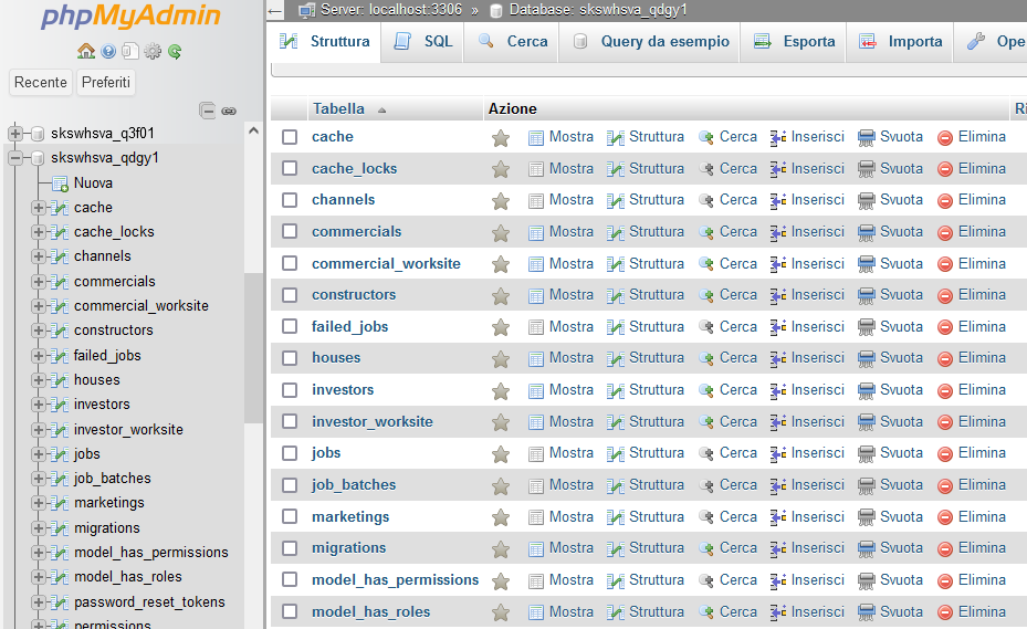 laravel migration