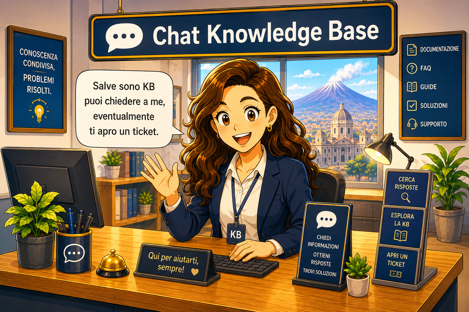 Knowledge base a supporto di un sistema di ticketing