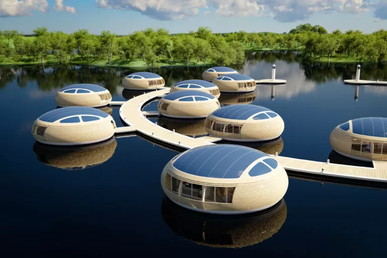 WaterNest e WaterNest Village– Ecological Floating Resort