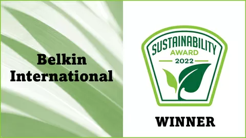 belkin international sustainability winner