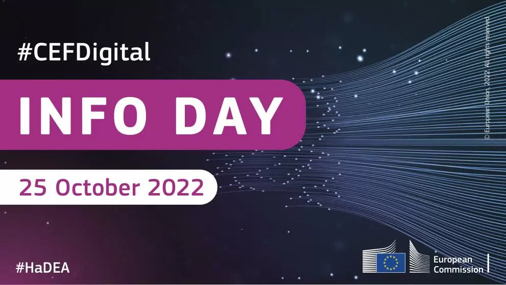 Virtual info day for second Connecting Europe Facility (CEF) Digital calls – Evento online, 25 ottobre 2022