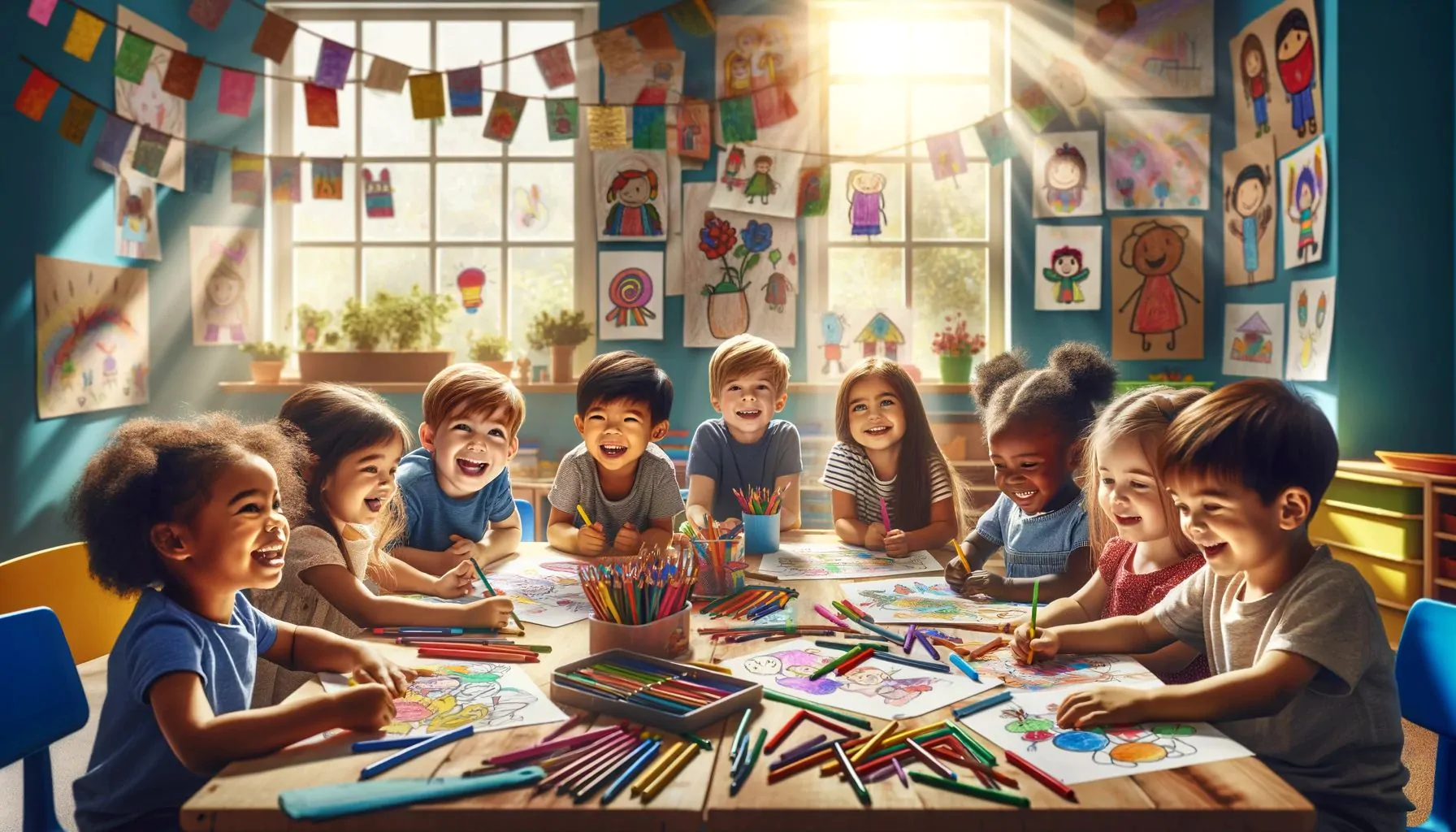 Çocuklar İçin Boyama Sayfalarının Faydaları - her yaş için sihirli bir dünya